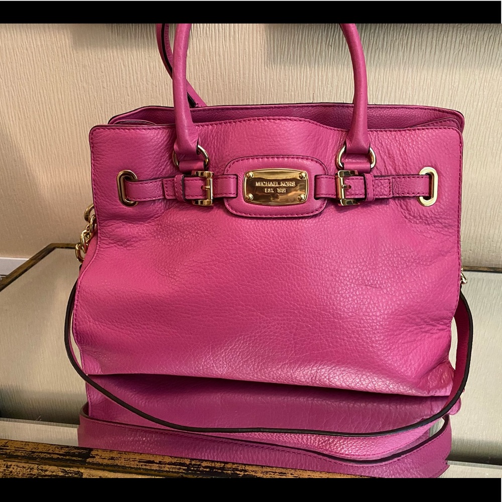 Michael Kors pebble leather purse